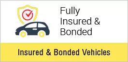 Fully Insured & Bonded Vehicles