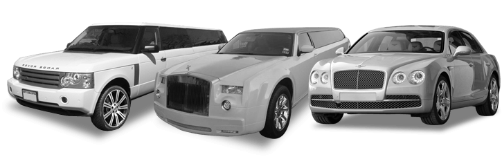 Range Rover, Rolls, & Bentley Limos