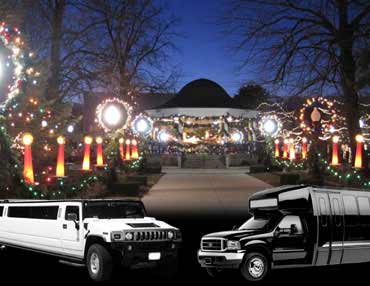 Christmas Limo Light Tour Fairfield